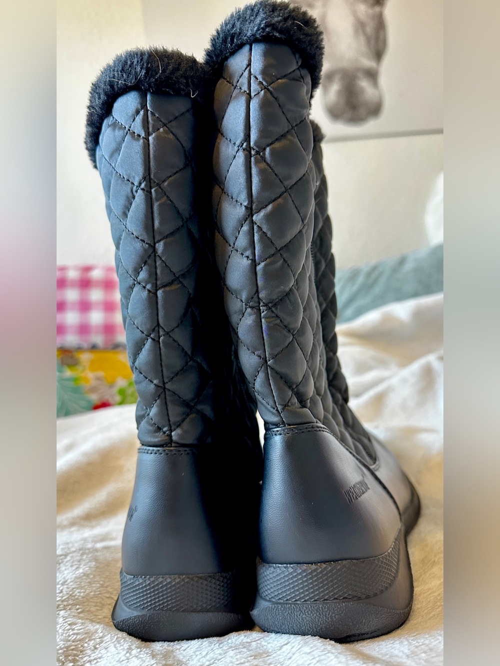Weatherproof Women's Fur Lined Winter Boots Black Size 10 NWOT RTL $60